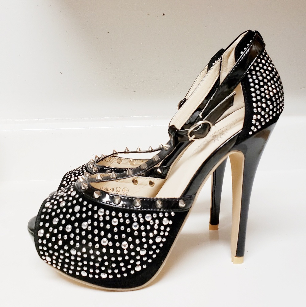 Studded Heels